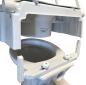 Preview: Toilettensitzerhöhung TSE 120 Plus mit Armlehnen